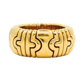 Bvlgari Parentesi Ring 18k Yellow Gold