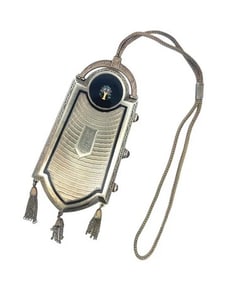 1920'S Minaudiere Dance Purse Metallic Gilt