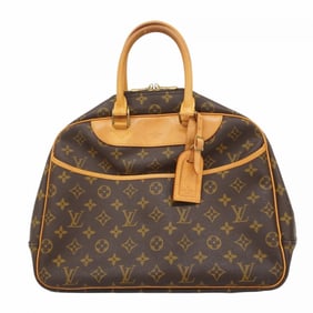 Louis Vuitton Handbag Monogram Deauville M47270 Brown Ladies