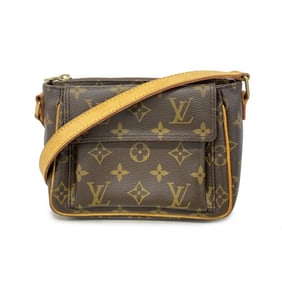 Louis Vuitton Shoulder Bag Monogram Vivacite PM M51165 Brown Ladies