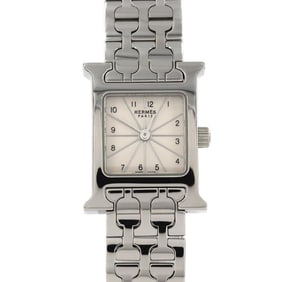 Hermes H Watch HH1.110 SS Quartz Wristwatch