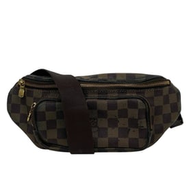 LOUIS VUITTON Louis Vuitton N51172 Melville Bum Bag Damier Body Shoulder Waist Pouch Brown Unisex