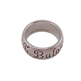 BVLGARI Save the Children Charity Ring, Rings, Fashion, Silver, Men's