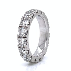 Platinum 3.20 Ct. Diamond Eternity Band