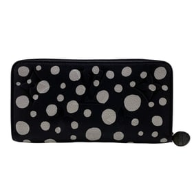 LOUIS VUITTON Louis Vuitton Wallet M81906 LV×YK Zippy Yayoi Kusama Polka Dot Pattern Monogram