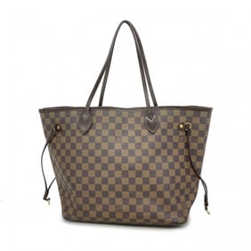 Louis Vuitton Tote Bag Damier Neverfull MM N51105 Ebene Women's