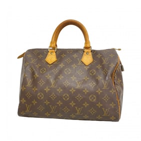 Louis Vuitton Handbag Monogram Speedy 30 M41108 Brown Ladies
