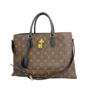 Louis Vuitton Handbag Monogram Flower Tote M43550 Brown Ladies