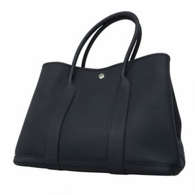 Hermes Tote Bag Garden PM Country Blue Indigo Z Stamp Ladies