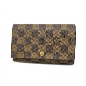 Louis Vuitton Wallet Damier Le Touquet Biet Tresor N61730 Ebene Ladies