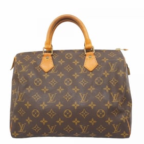Louis Vuitton Handbag Monogram Speedy 30 M41108 Brown Ladies