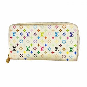 Louis Vuitton Long Wallet Monogram Multicolor Zippy M60241 Bron Rich Ladies