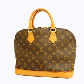 Louis Vuitton handbag Monogram Alma M51130 Brown ladies
