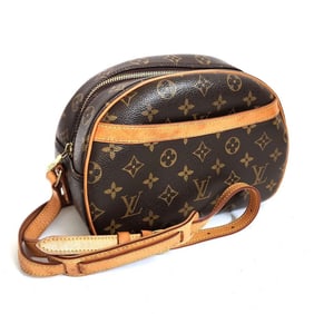 Louis Vuitton LOUISVUITTON Monogram Blois Shoulder Bag M51221 Women's Brown Back VUITTON