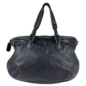 LOEWE handbag leather black men's women's z3943