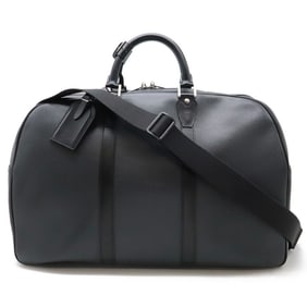 LOUIS VUITTON Taiga Kendall PM Boston Bag Travel Shoulder Aldwaz Black M30122