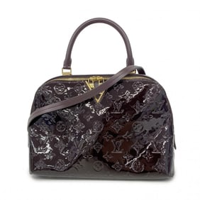 Louis Vuitton Handbag Vernis Melrose M42693 Amaranth Women's
