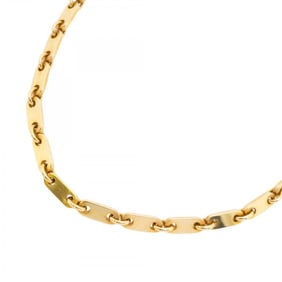 Cartier Necklace Figaro K18YG Yellow Gold Ladies