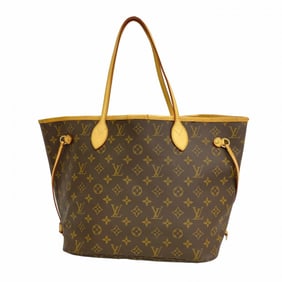 Louis Vuitton Tote Bag Monogram Neverfull MM M40156 Brown Women's