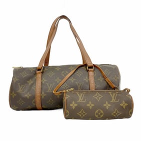 Louis Vuitton handbag Monogram Papillon 30 M51385 Brown ladies
