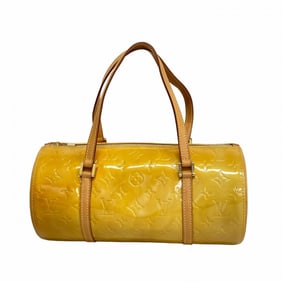 Louis Vuitton Handbag Vernis Bedford M91006 Beige Women's