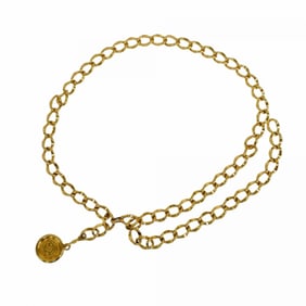 chanel belt chain gold ladies