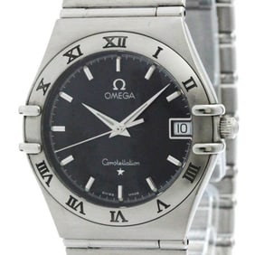 Polished OMEGA Constellation Stainless Steel Quartz Mens Watch 1512.40 BF579226