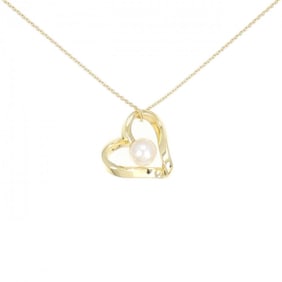 MIKIMOTO Heart Akoya Pearl Necklace 7.1mm