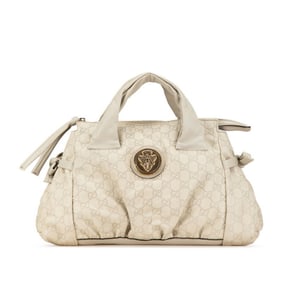 Gucci Guccissima Hysteria Handbag 197020 Beige Leather Women's GUCCI