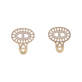 Hermes Chaine d'Ancre Divine Earrings
