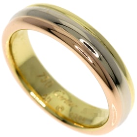 Cartier Three Color #49 Ring, K18 Yellow Gold, K18WG, K18PG, Women's, CARTIER