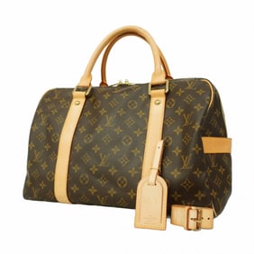 Louis Vuitton Boston Bag Monogram Carryall M40074 Brown Men's Women's