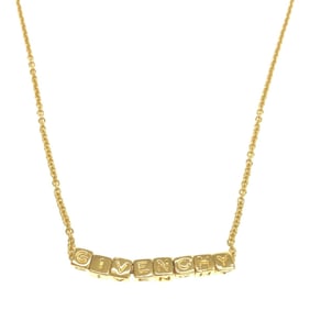 GIVENCHY Necklace Gold Block Women's Mikunigaoka Store IT4HYNFD8ZE8 RM2314R