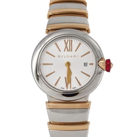 Bvlgari Lucea PG Combi LUP28SG LU28C6SSPGD SSxPG Wristwatch Quartz