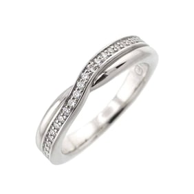Harry Winston Trist One Row Band Ring Diamond Pt Platinum