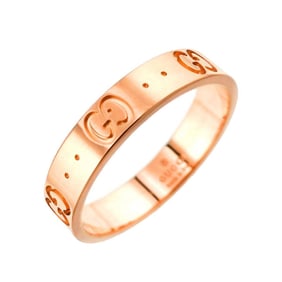 GUCCI Icon #16 Ring K18 PG Pink Gold 750 ICON