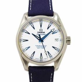 OMEGA Seamaster Aqua Terra Good Planet Co-Axial 231 92 39 21 04 001 Date Men's Watch White Automatic