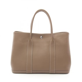 Hermes HERMES Garden PM Etoupe Tote Bag Negonda Women's Brown