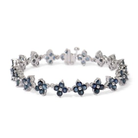 18K  SAPPHIRE BRACELET