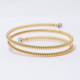 18K ITALIAN DIAMOND BRACELET