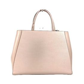 FENDI 8BH250 Toujours Tote Bag, Shoulder 2-Way Leather, Women's, Beige