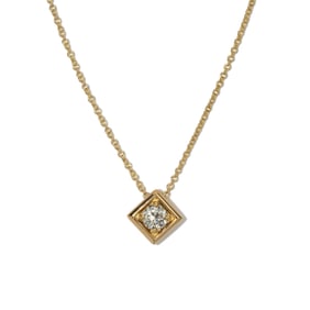 18K  DIAMOND NECKLACE