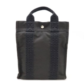 HERMES Hermes Air Line Sacado PM Rucksack Backpack Shoulder Bag Canvas Grey