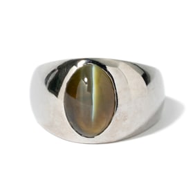 PT900  CATS EYE RING