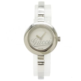 GUCCI White Dial Women's Quartz Watch 105 YA105544
