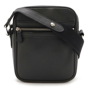 LOUIS VUITTON Louis Vuitton Taiga Dimitri Shoulder Bag Leather Ardoise Black M32462