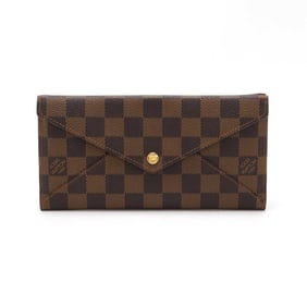 LOUIS VUITTON Damier Portefeuille Origami Long Bi-fold Wallet N63097