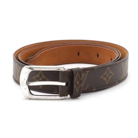 LOUIS VUITTON Louis Vuitton Monogram Santur Ellipse Belt #110 M6919Q