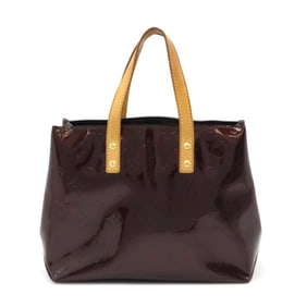 LOUIS VUITTON Louis Vuitton Monogram Vernis Reed PM Handbag Tote Bag Mini Amarante M91993