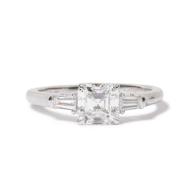 PLATINUM DANIEL K DIAMOND RING (CERT)